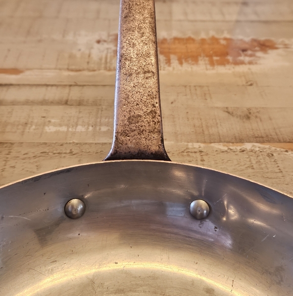 Vintage Copper Frying Pan Set, 9.5\